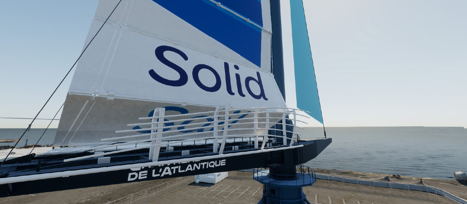SMM Composites - Chantiers de l'Atlantique - Mât Solidsail